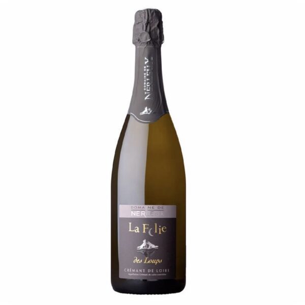 CRÉMANT DE LOIRE BLANC "LA FOLIE DES LOUPS" DOMAINE DE NERLEUX