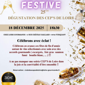 Soirée Club des CEP's de Loire du 18 décembre 2025