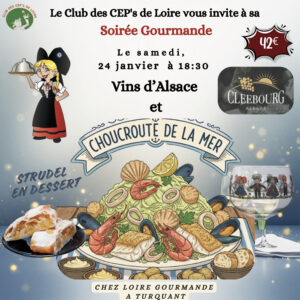 Soirée Club des CEP's de Loire du 24 janvier 2026