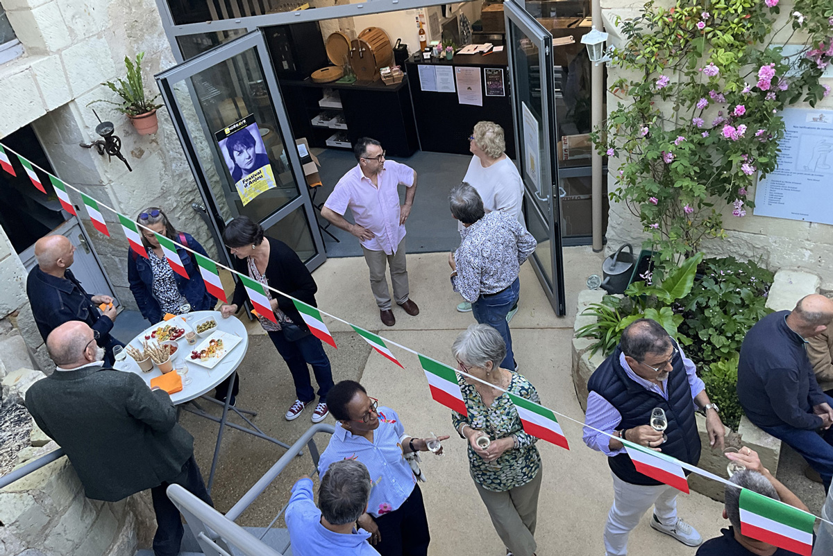 Soirée italienne au cep's de Loire