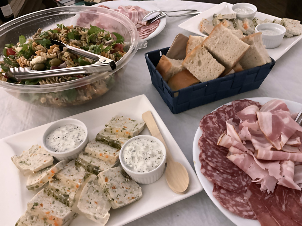 Soirée italienne au cep's de Loire
